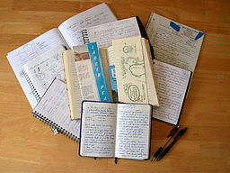 256px-Notebooks_and_journals